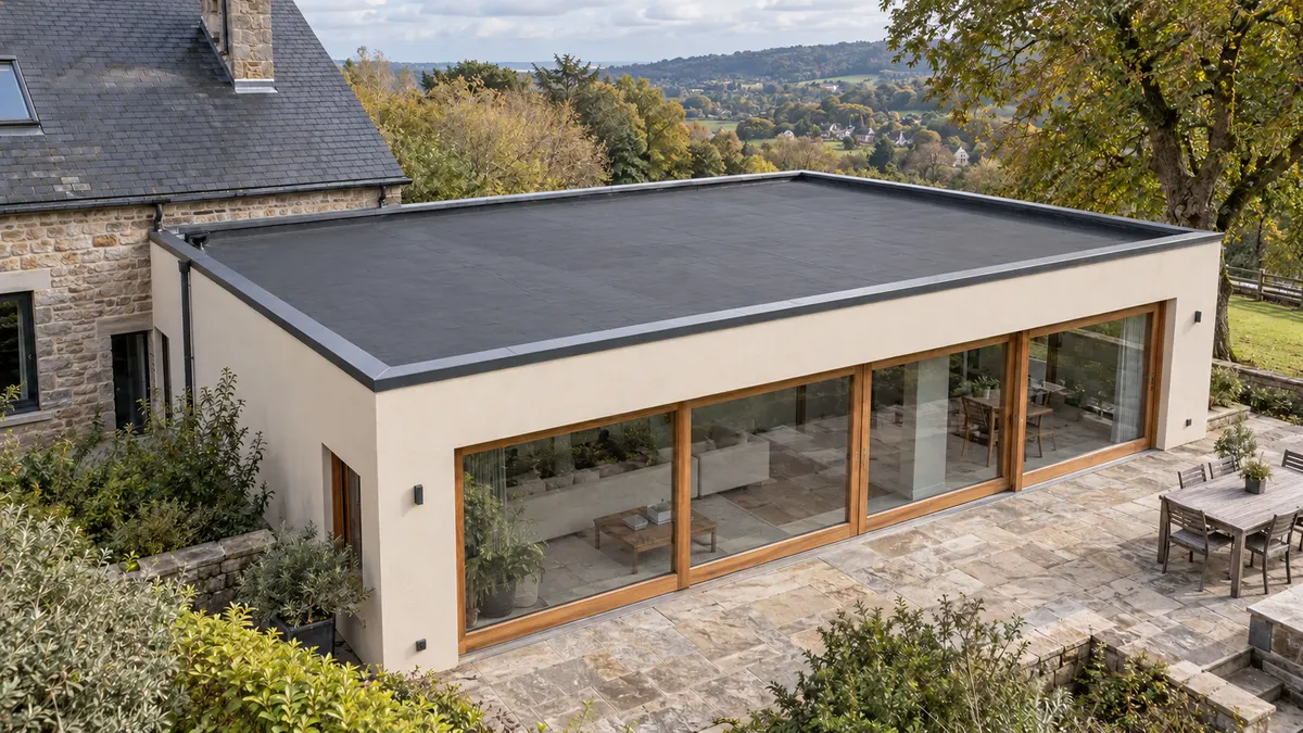 Après : Réfection de l’étanchéité d’un toit-terrasse, état final illustré
