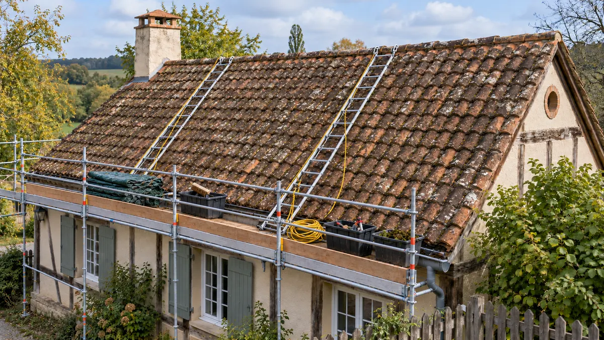Étape 11 : Retirer les installations — illustration générée
